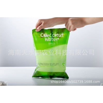 海南新鲜纯椰青椰子水汁1500ml椰子鸡火锅材料配料火锅蘸料袋装图4