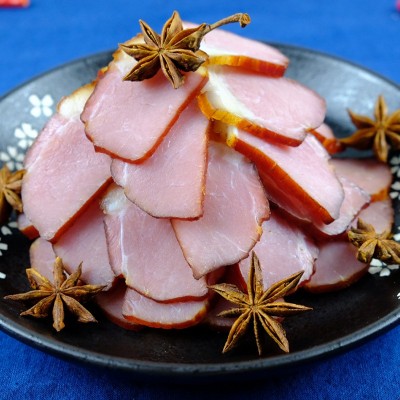 湖南特产传统柴火烟熏腊肉瘦肉现货条肉批发厂家直供腊里脊肉图3