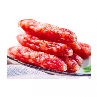 中山黄圃腊味工厂直销广式广味腊肠10斤装整箱无绳风味餐肠饭堂肠图5