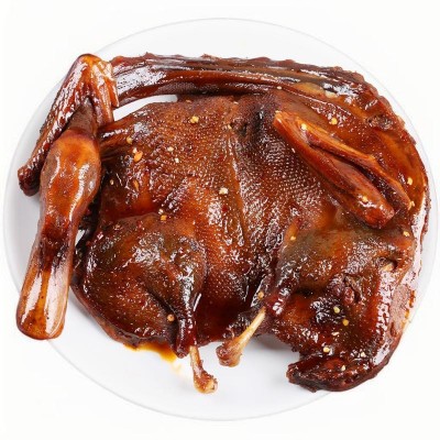厂家直销正宗湖南特产香辣手撕酱板鸭即食休闲解馋图4