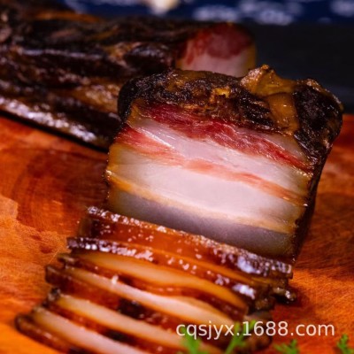 烟熏五花腊肉后腿腊肉川味农家二刀腊肉麻辣香肠重庆四川特产图2