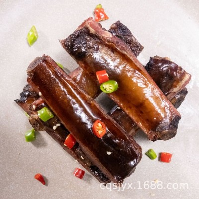 烟熏五花腊肉后腿腊肉川味农家二刀腊肉麻辣香肠重庆四川特产图5
