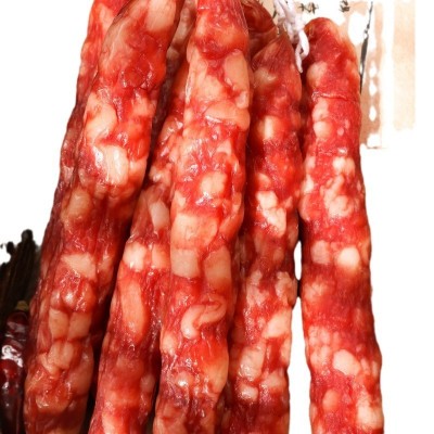 批发可代发广味腊肠煲仔饭咸甜鸡肉广式香肠烤肠广东特产腊味食品图5