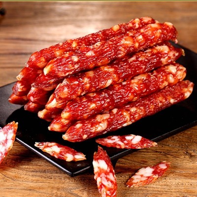 批发可代发广味腊肠煲仔饭咸甜鸡肉广式香肠烤肠广东特产腊味食品图3