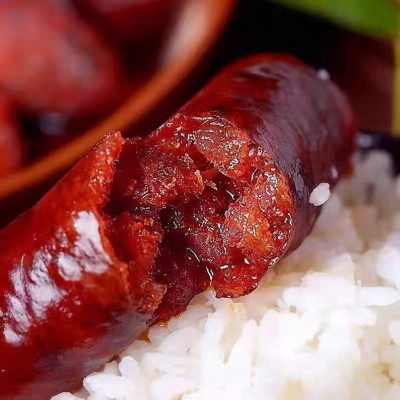 麻辣香肠腊肠四川农家食品500克袋装年货特产腊肉烟熏川味批发用图5