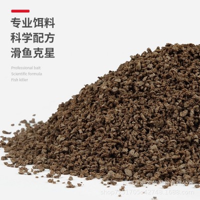 三旺工厂家钓鱼饵料黑颗粒基础膨化散装鲤鲫草黑坑野钓散炮批发窝图3