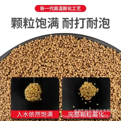 厂家三旺漂浮水膨化颗粒泡泡球散装鱼饵滑鱼旺旺球回锅鱼搓饵批发图4