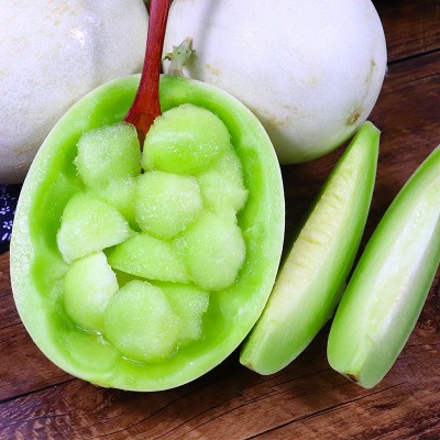 玉菇甜瓜新鲜水果 一件代发 当季正宗头茬冰淇淋蜜瓜香瓜整箱密瓜图3