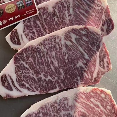 西冷牛肉F1代和牛小西冷牛排新鲜厚切雪花牛排原切精选和牛烤肉图2