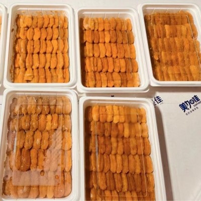冻海胆紫海胆 100g/盒 新鲜活剥冷冻海胆肉冻海胆刺身加热即食图2