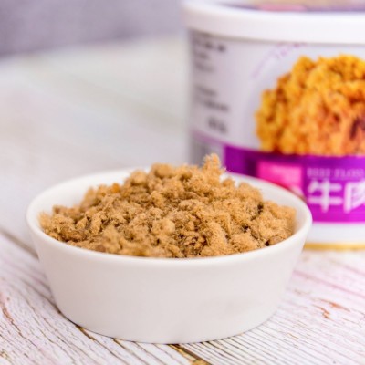 香格祺代发烘培寿司拌饭料50g罐装年货小零食批发牛肉松图2