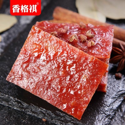 香格祺猪肉干芝麻散装特产200g肉脯休闲零食年货批发手撕猪肉脯图3