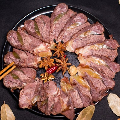 五香驴肉酱香驴腱肉无淀粉添加礼盒德州黑驴礼品零食170g厂家直销图4