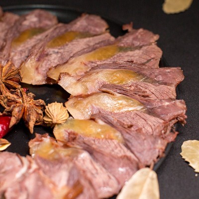 五香驴肉酱香驴腱肉无淀粉添加礼盒德州黑驴礼品零食170g厂家直销图2