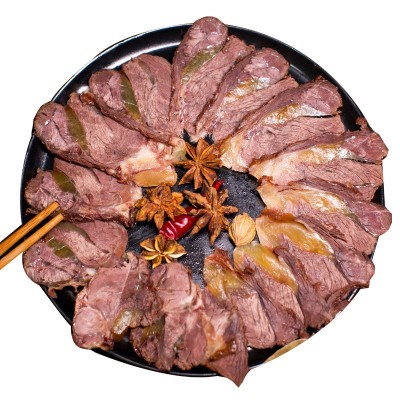 五香驴肉酱香驴腱肉无淀粉添加礼盒德州黑驴礼品零食170g厂家直销图5