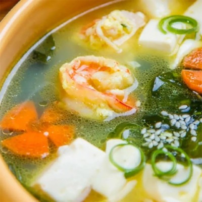 裙带菜虾皮汤海鲜汤速食汤冲泡即食紫菜虾皮海带汤料免煮批发代餐图2