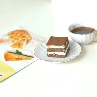 提拉米苏6个/盒冷冻速食蛋糕日式糕点味之素提拉米苏甜品蛋糕图2