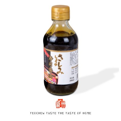 日式料理寿司酱油200g*12瓶 刺身芥末鱼生酱油 商用调味汁批发图2