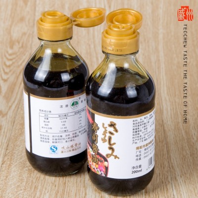 日式料理寿司酱油200g*12瓶 刺身芥末鱼生酱油 商用调味汁批发图4