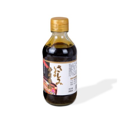 日式料理寿司酱油200g*12瓶 刺身芥末鱼生酱油 商用调味汁批发图5
