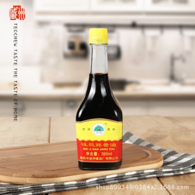 优质非转基因原料自然酿造特级生抽380毫升高等级品质味极鲜酱油图4