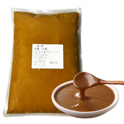 一件起批二八酱火锅芝麻花生酱调味料商用老北京芝麻花生酱二八酱图4