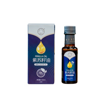 【工厂直供】KUM KANG/金刚100ml小玻璃瓶装冷榨紫苏籽油亚麻酸油图3