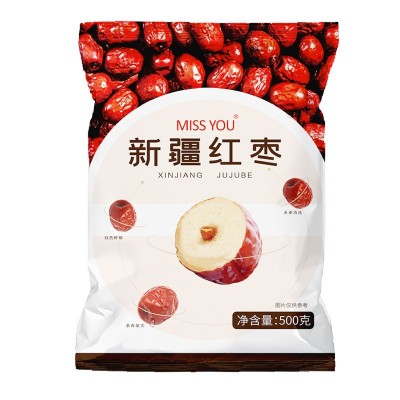 好想你missyou新疆红枣若羌灰枣500g*2袋健康零食袋装 源头工厂图5