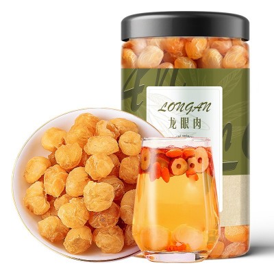 广西龙眼肉干桂圆肉出口干自然晒干厚肉无核18a12a整箱10斤Longan图4