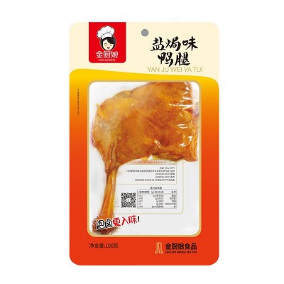 金厨娘鸭腿100g泡卤大鸭腿休闲零食肉类零食熟食小吃鸭肉零食批发图4