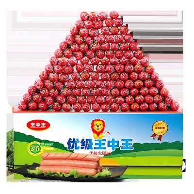 王中王火腿肠整箱批发价小吃猪肉肠泡面拍档炸串优级香肠学 校零食图5