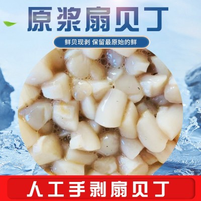 批发原浆扇贝丁原浆不泡水新鲜瑶贝柱带子支持代发鲜贝鲜美