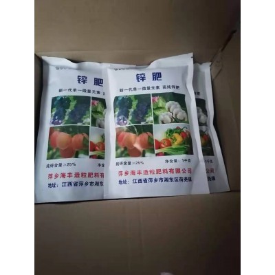 锌肥 1000g硫酸锌颗粒 纯锌含量25%以上 农业用微量元素锌肥