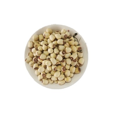 直批有芯磨皮小白莲子干货5kg料包配料有芯小莲子去皮有芯白莲子图5