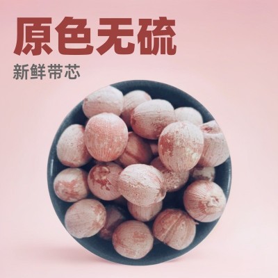 带芯红莲子无硫莲子湘潭莲子粉糯新鲜产地原料批发包邮带芯红莲子图3