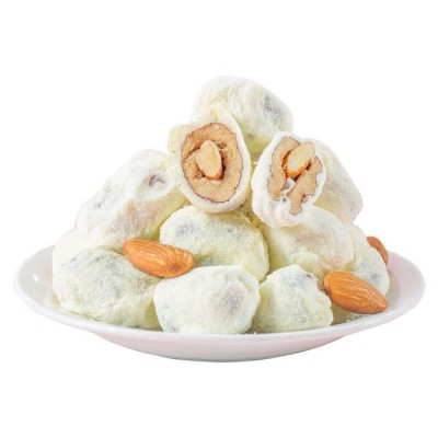 原味奶枣巴旦木奶枣夹心红枣独立包500g 零食小吃巴旦木夹心奶酪