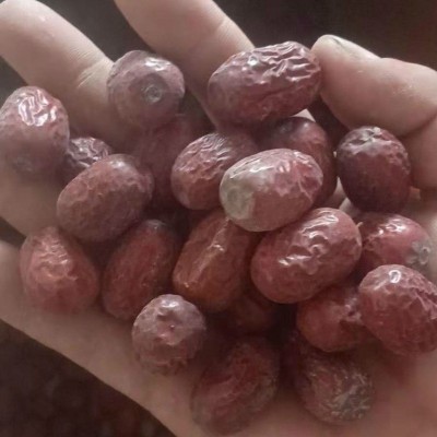 新疆特产红枣若羌灰枣未洗若羌红枣干枣吊干枣煲汤枣500g一件代发图3