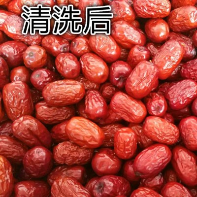 新疆特产红枣若羌灰枣未洗若羌红枣干枣吊干枣煲汤枣500g一件代发图2