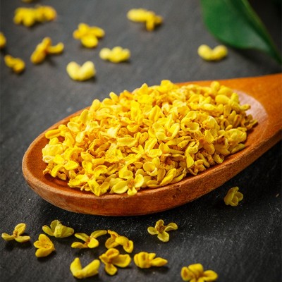 干花微波桂花干广西桂林桂花茶真空低温脱水桂花干 桂林金桂花干图2