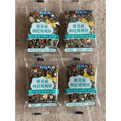 新品手工黑芝麻红枣枸杞核桃营养糕点天然零添加孕妇儿童零食早餐图3