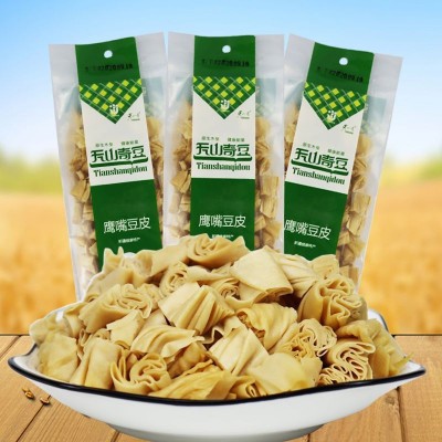 新疆鹰哥鹰嘴豆皮木垒天山奇豆卷豆制品即食凉拌炒菜炖肉180克/袋图2