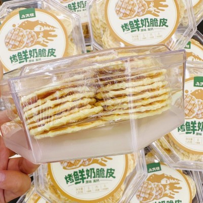 八大怪烤鲜奶脆皮120g原味烤奶皮新疆鲜奶脆皮片图4