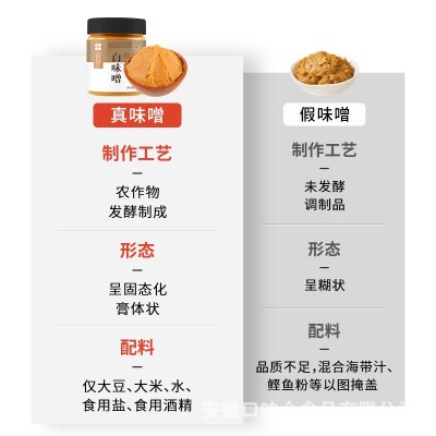 口味全白味噌日本味增酱家用炒菜煲汤白味噌抖音爆款200g厂家批发图2