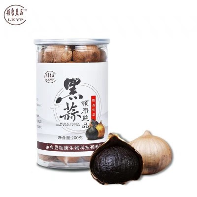 黑蒜源头厂家200克罐装黑大蒜图5