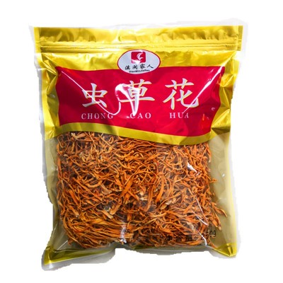 厂家直供干制虫草花250g原型态虫草花干制蛹虫草批发菌汤包图5