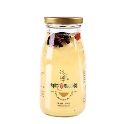 现货批发鲜炖银耳羹开盖即食免煮代餐红枣木瓜马蹄银耳羹可一代发图4