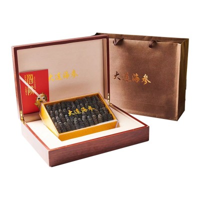 大连纯淡干海参泡发率15倍鲜活海参礼盒海参干货一件起批辽刺参海图5