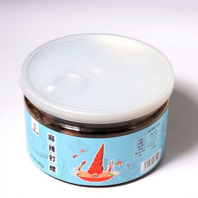 么哥小厨麻辣钉螺捞汁小海鲜海螺蛳300g麻辣海锥螺即食罐装海鲜图3