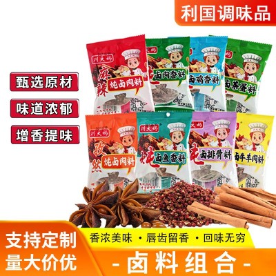 定制卤肉调味料餐饮炖肉煲汤卤菜复合调味料家用袋装炖肉卤肉料包
