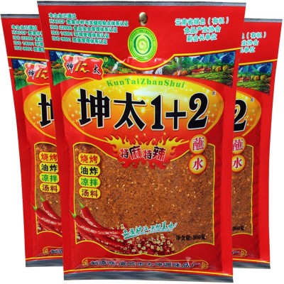 坤太麻辣1十+2云南特产蘸水辣椒面烧烤料撒料蘸料撒料五香烙锅粉